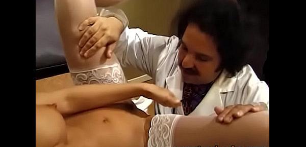  Retro Doctor and hot nurse fuck in front of the students